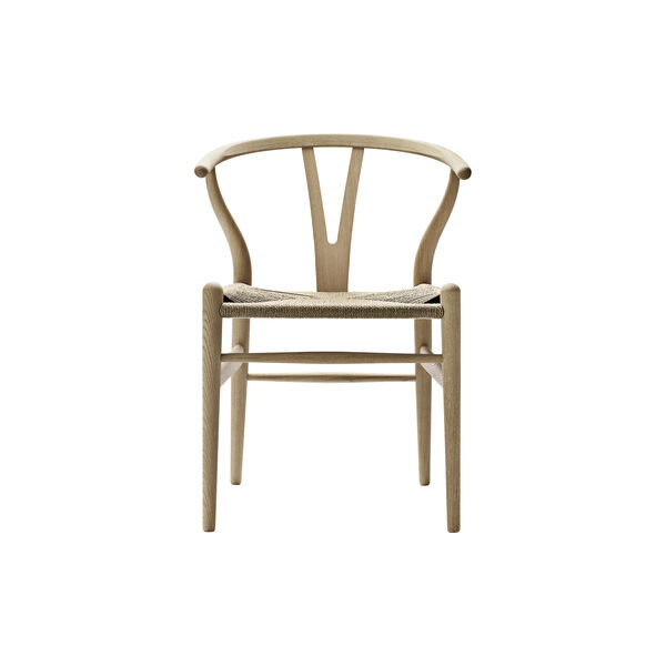 CH24 Wish Bone Chair, soap treated oak/natural CH24 Wish Bone Chair, soap treated oak/natural, Carl Hansen & Søn
