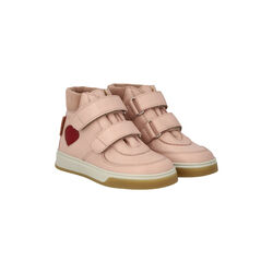 High-top TEX Sneaker, berry/rosebud/berry, ANGULUS