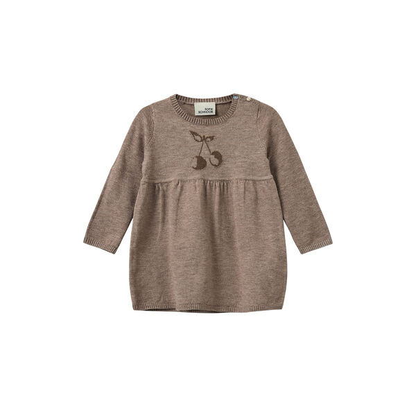 DagnySB Dress, brown melange DagnySB Dress, brown melange, Sofie Schnoor