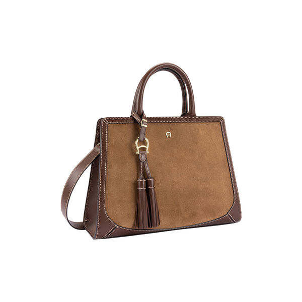 Cybill Handbag | Saddle Brown, Aigner