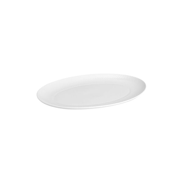 Rhombe Oval Serving Dish Rhombe Oval Serving Dish, Lyngby Porcelæn