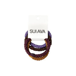 4-pack Basic Essentials Elastics, autumn glitter, SUI AVA