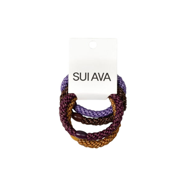 4-pack Basic Essentials Elastics, autumn glitter, SUI AVA