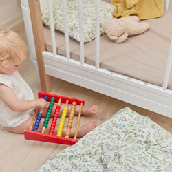 Ada Fitted Sheet, little mouse, Dear April