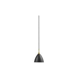 Bestlite BL9 Pendant, soft black semi matt/brass, GUBI