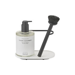 DHUVA Dishwashing Set, lily white, Blomus