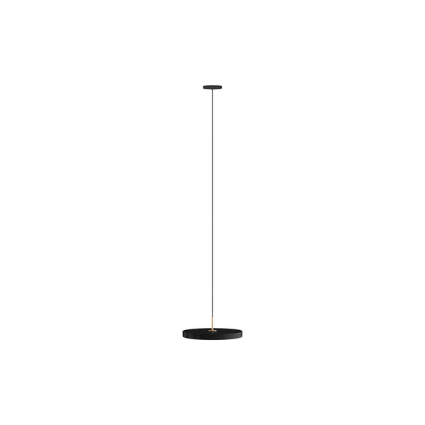 Asteria Plus Pendant, black/brass, UMAGE