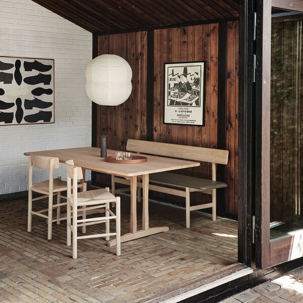 Mogensen C18 Shaker Table 160 cm, soap treated oak, Fredericia Furniture