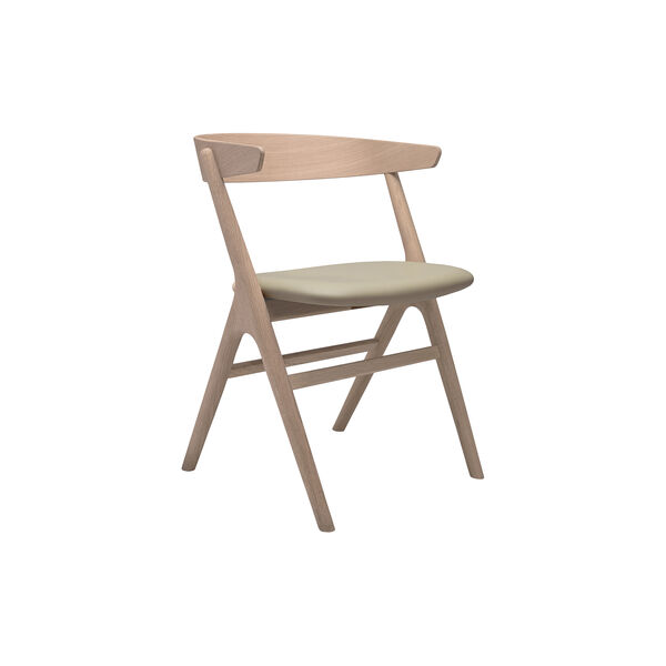 Sibast No 9 Dining Chair, white oiled oak/light grey, Sibast Furniture