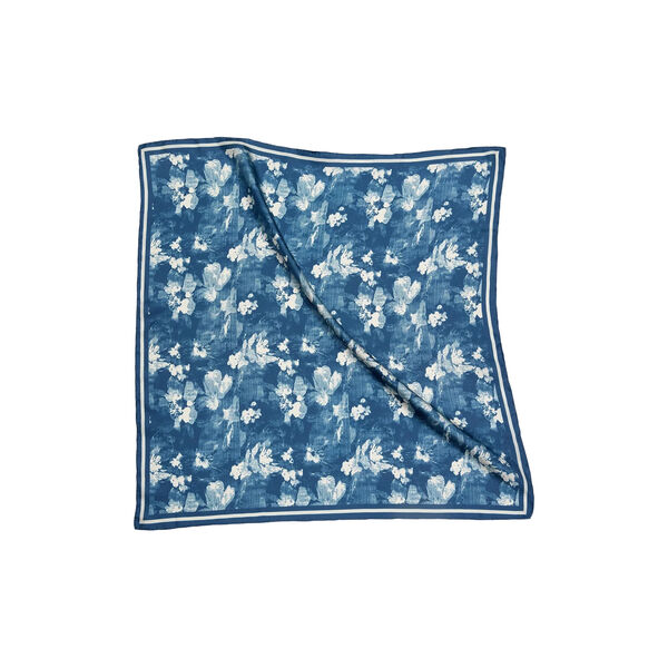 FLOWER BED scarf, blue, Bella Ballou