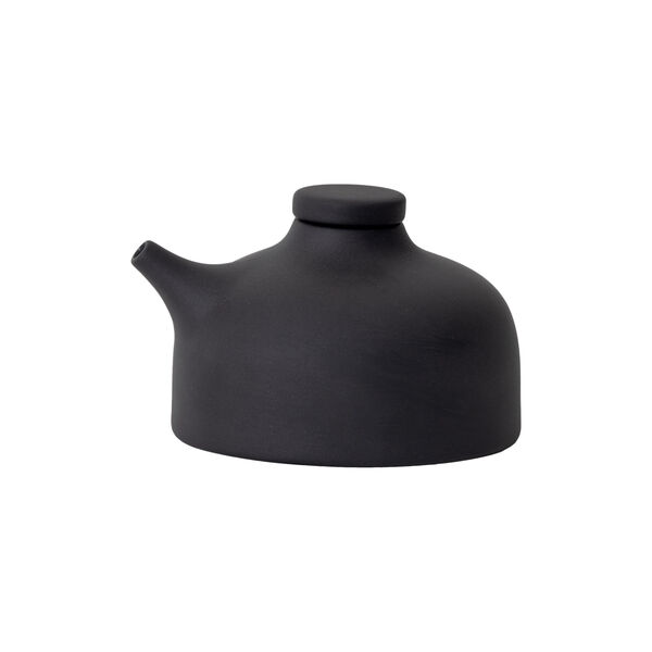 Sand Secrets Soy Pot, black clay Sand Secrets Soy Pot, black clay, Design House Stockholm