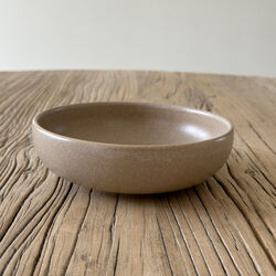 CAPRI Bowl Medium, matte taupe, HOEME Copenhagen