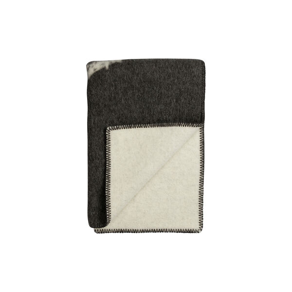 MELGAARD Throw, grey/natural MELGAARD Throw, grey/natural, Røros Tweed