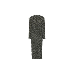 651HMHisana dress, forest green print, Heartmade