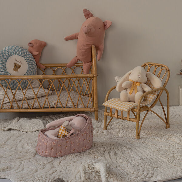 Large Carry Cot, rose, Maileg