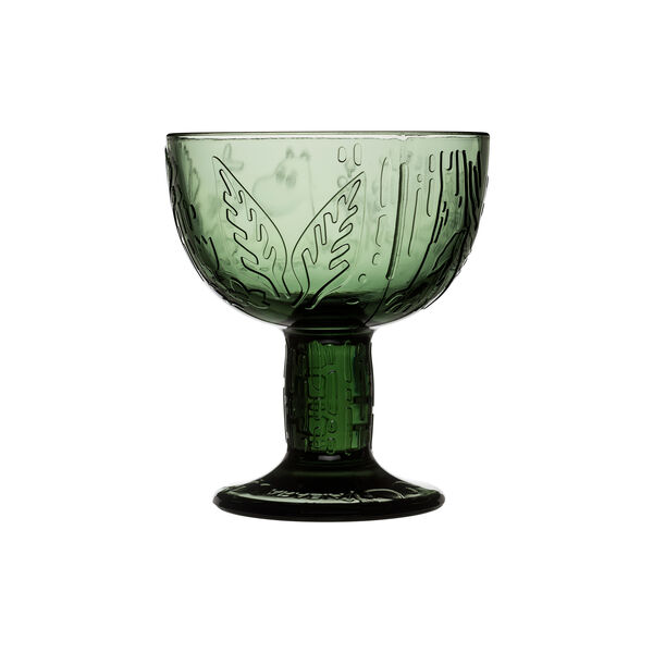 Moomin serving bowl, pine green, Moomin Arabia