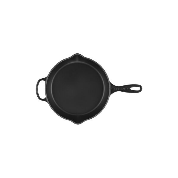 Signature cast iron deep skillet &Oslash; 26 cm, matte black, Le Creuset