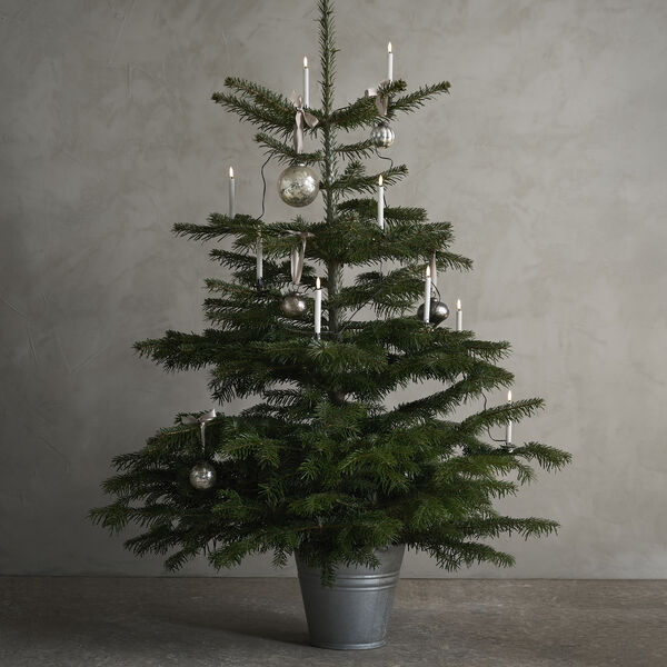 Christmas string 12 candles USB-C, white, Uyuni Lighting