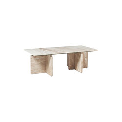 Marisa Coffee Table, travertine beige, Westwing Collection
