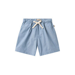 Shorts Cuba, blue chambrey, Wheat