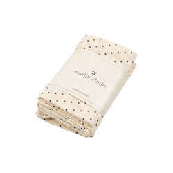 3 Pack Muslin Cloth, estate dot, Konges Sl&oslash;jd