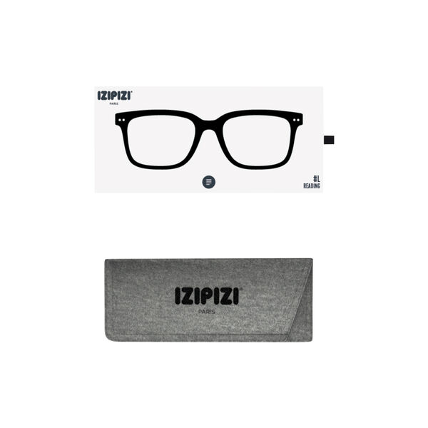 #L READING Glasses, black, IZIPIZI
