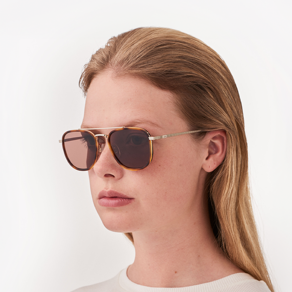QUENTIN sun glasses, gold, MESSYWEEKEND
