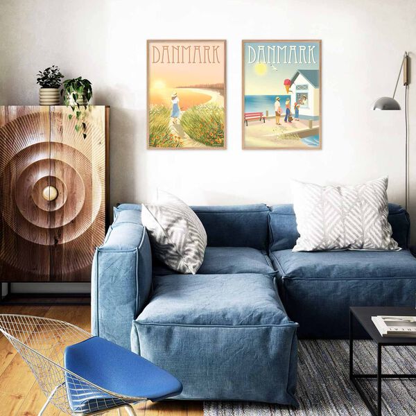 Denmark The Ice Cream Stand Poster, ViSSEVASSE