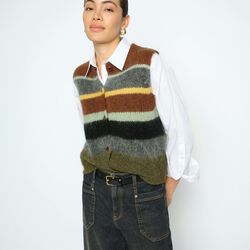 MMEsti Knit Vest, rosin, MOS MOSH