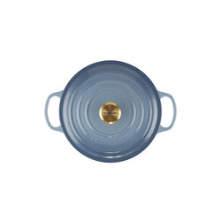 Signature Round Pot &Oslash; 26 cm, chambray, Le Creuset