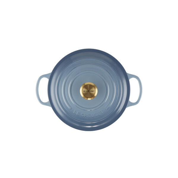 Signature Round Pot &Oslash; 26 cm, chambray, Le Creuset