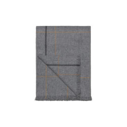 Square Throw, light grey, ELVANG