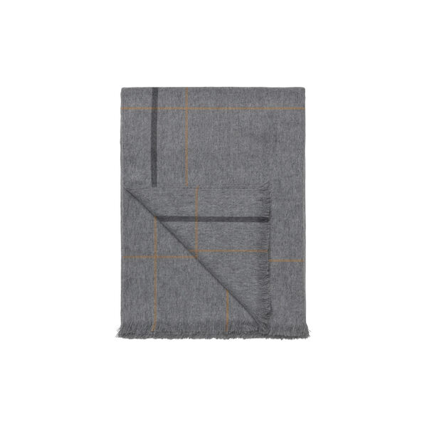 Square Throw, light grey, ELVANG