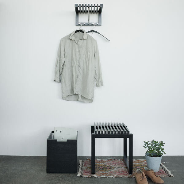 Cutter Mini Wardrobe, black/oak, Skagerak by Fritz Hansen