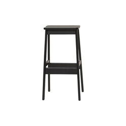 Angle Standard Bar Stool, black, Form & Refine