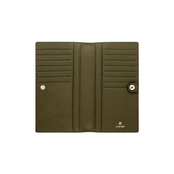 Delia Bill and card case, dark olive Delia Bill and card case, dark olive, Aigner