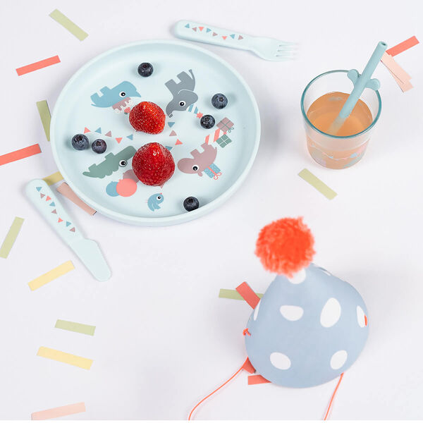 Celebration Foodie Dinner Set, blue Celebration Foodie Dinner Set, blue, Done by Deer