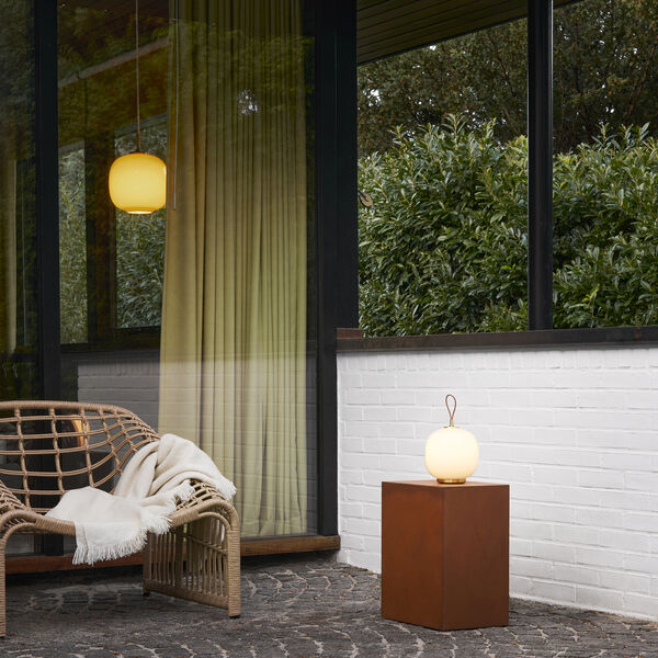 VL45 Radiohus Portable Lamp, opal white VL45 Radiohus Portable Lamp, opal white, Louis Poulsen