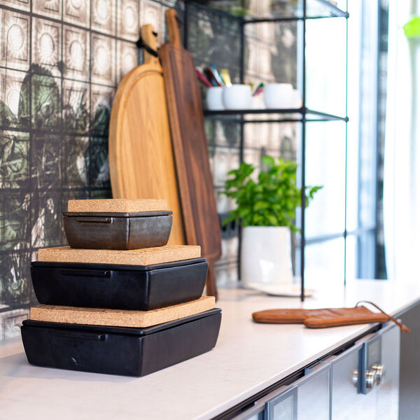 Rectangular ovenproof dish with heating tray, Dutchdeluxes