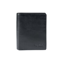 Billfold with coin and creditcard pockets, black, Tony Perotti