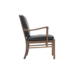 OW149 Colonial Chair, oiled walnut/black, Carl Hansen & Søn