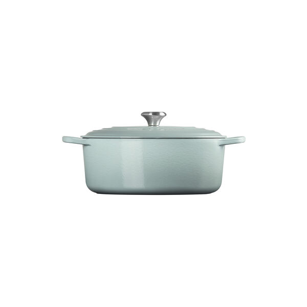 Signature cast iron oval casserole &Oslash; 31 cm, sea salt, Le Creuset