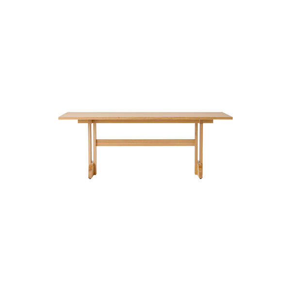 Puffin Dining Table | Rectangular | Solid Oak, Audo Copenhagen