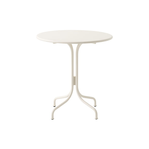 Thorvald SC96 Outdoor Caf&eacute; Table Round, ivory, &Tradition
