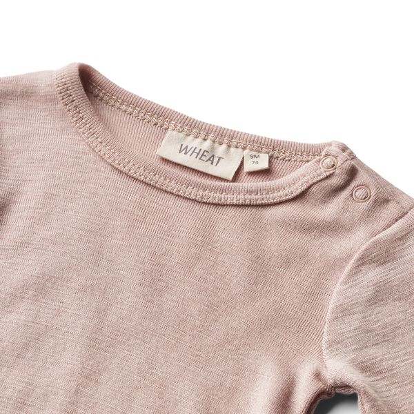 Wool Body L/S Lucca, 1135 dry rose, Wheat