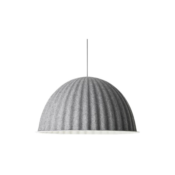 Under The Bell Pendant Lamp, grey, Muuto