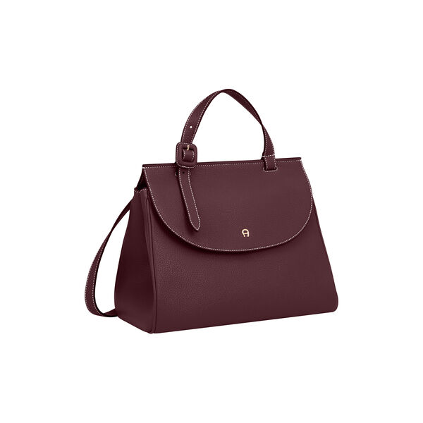 Miranda M Handbag, port red, Aigner
