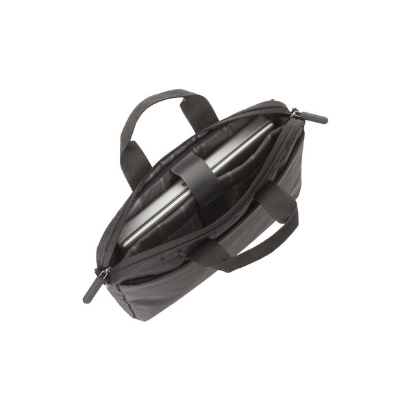 District Briefcase, black ink, Mandarina Duck