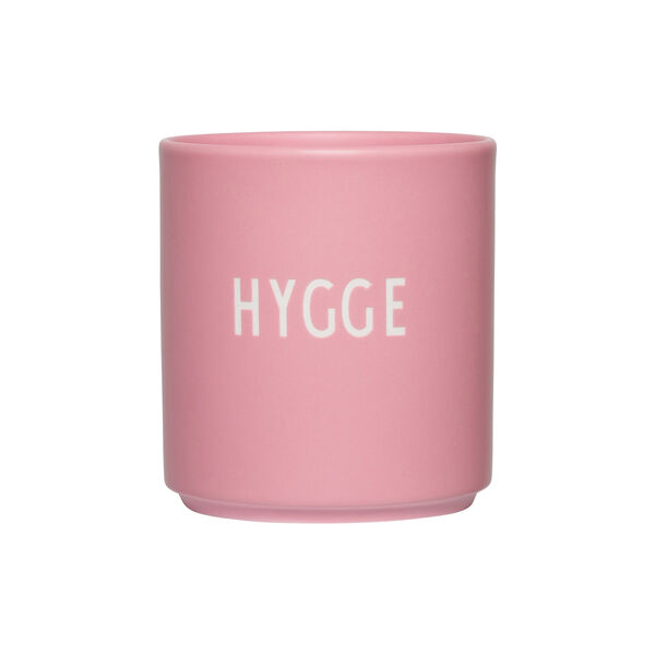 HYGGE Favourite cup, pink, Design Letters