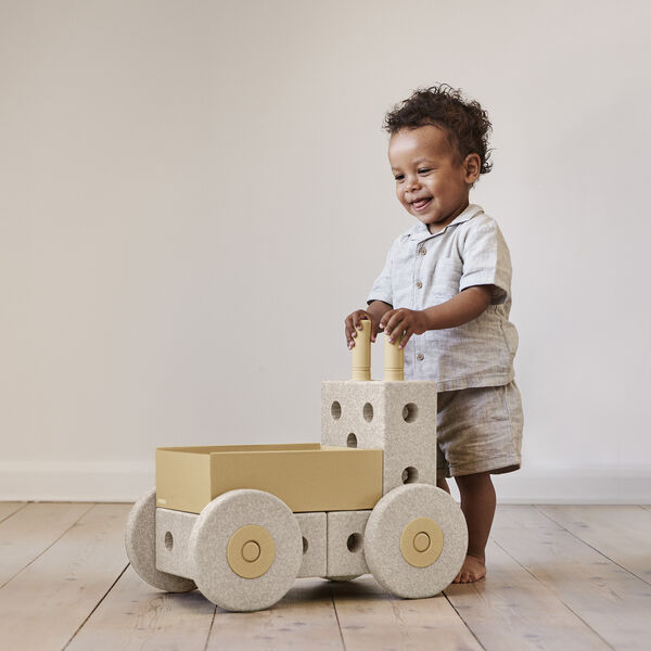 3-in-1 Baby Walker, sand grey/honey yellow 3-in-1 Baby Walker, sand grey/honey yellow, MODU